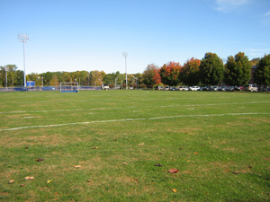 A view of the sports field